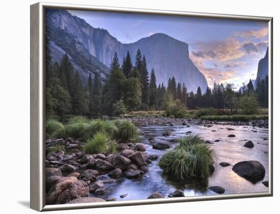 Early Sunrise, Yosemite, California, USA-Tom Norring-Framed Photographic Print