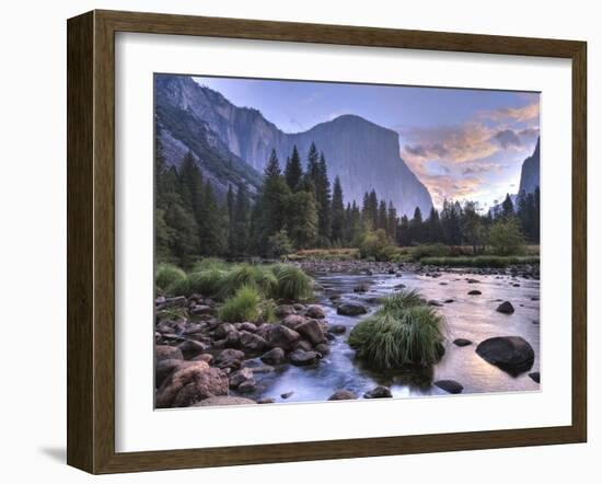 Early Sunrise, Yosemite, California, USA-Tom Norring-Framed Photographic Print