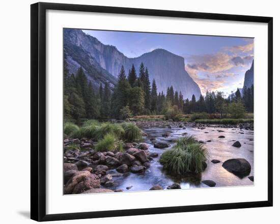 Early Sunrise, Yosemite, California, USA-Tom Norring-Framed Photographic Print