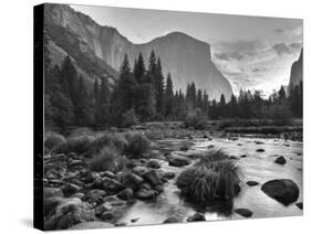 Early Sunrise, Yosemite, California, USA-Tom Norring-Stretched Canvas