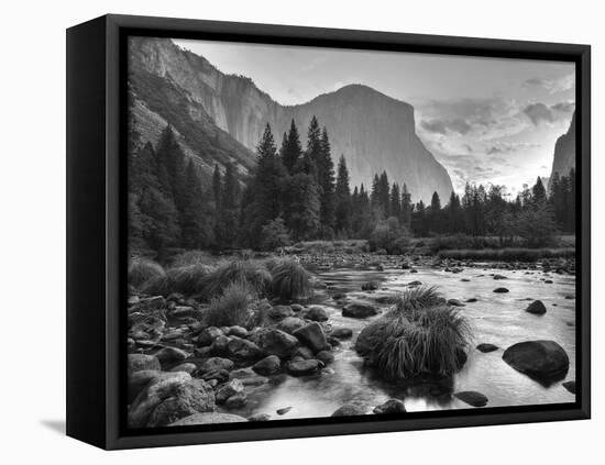 Early Sunrise, Yosemite, California, USA-Tom Norring-Framed Stretched Canvas