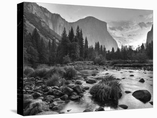 Early Sunrise, Yosemite, California, USA-Tom Norring-Stretched Canvas