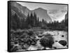 Early Sunrise, Yosemite, California, USA-Tom Norring-Framed Stretched Canvas