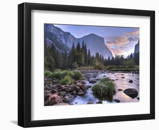 Early Sunrise, Yosemite, California, USA-Tom Norring-Framed Photographic Print