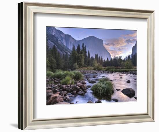 Early Sunrise, Yosemite, California, USA-Tom Norring-Framed Photographic Print