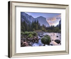 Early Sunrise, Yosemite, California, USA-Tom Norring-Framed Photographic Print