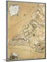 Early Survey of the City of New York and its Environs to Greenwich, 1766-John Montresor-Mounted Giclee Print