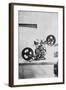 Early Talkie Movie Projector-null-Framed Photographic Print