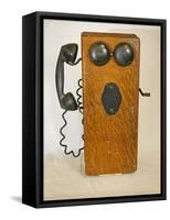 Early Telephone-Buddy Mays-Framed Stretched Canvas
