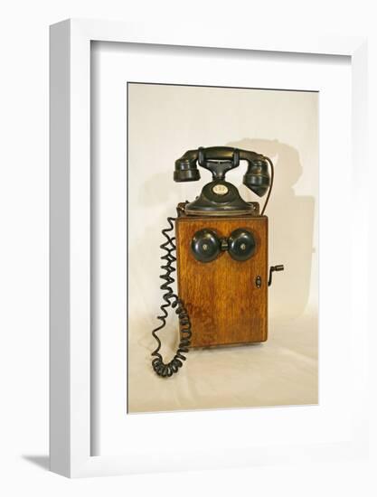 Early Telephone-Buddy Mays-Framed Photographic Print