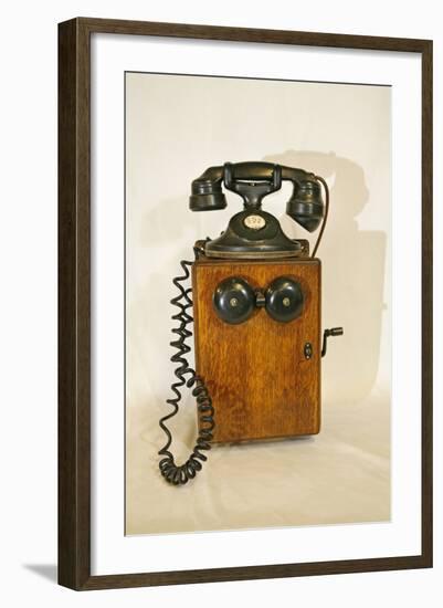 Early Telephone-Buddy Mays-Framed Photographic Print