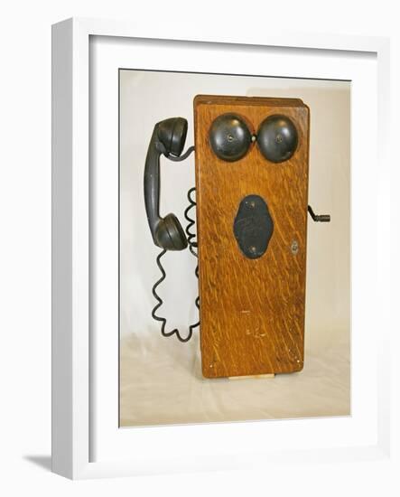 Early Telephone-Buddy Mays-Framed Photographic Print