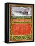 Early Timetable for the London to Dover Railway-null-Framed Stretched Canvas