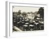 Early Traffic Jam in Buenos Aires, Argentina-null-Framed Photographic Print