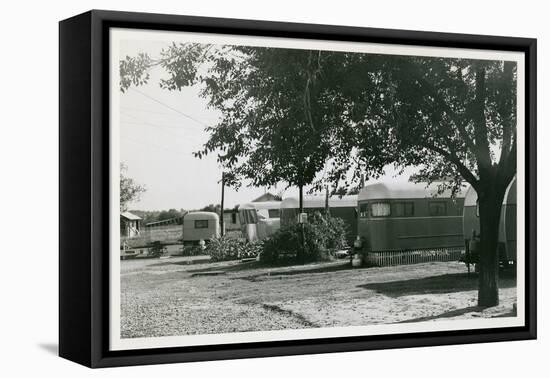 Early Trailer Park-null-Framed Stretched Canvas