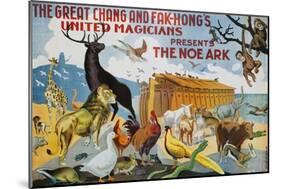 Early Twentieth-Century Spanish Poster for the Noe Ark-null-Mounted Giclee Print