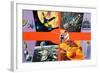 Early Unmanned Space Missions-Wilf Hardy-Framed Giclee Print