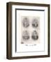 Early Victorian cricketers, 19th century (1912)-null-Framed Giclee Print
