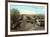 Early View, El Paso Street, El Paso, Texas-null-Framed Premium Giclee Print