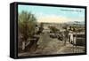 Early View, El Paso Street, El Paso, Texas-null-Framed Stretched Canvas