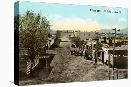 Early View, El Paso Street, El Paso, Texas-null-Stretched Canvas