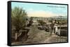 Early View, El Paso Street, El Paso, Texas-null-Framed Stretched Canvas