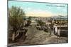 Early View, El Paso Street, El Paso, Texas-null-Mounted Art Print