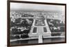Early View from Eiffel Tower towards Trocadero-null-Framed Photographic Print