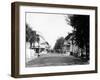 Early View of Automobiles on Main Street of Palm Beach-null-Framed Photographic Print