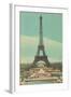 Early View of Eiffel Tower-null-Framed Art Print