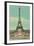 Early View of Eiffel Tower-null-Framed Art Print