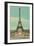 Early View of Eiffel Tower-null-Framed Art Print