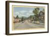 Early View of Gatlinburg-null-Framed Art Print