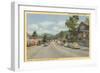 Early View of Gatlinburg-null-Framed Art Print