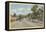 Early View of Gatlinburg-null-Framed Stretched Canvas