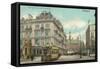 Early View of Glasgow, Scotland-null-Framed Stretched Canvas