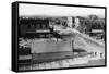 Early View of Las Vegas, Nevada-null-Framed Stretched Canvas