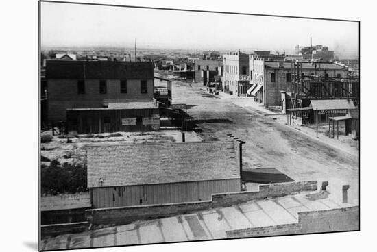 Early View of Las Vegas, Nevada-null-Mounted Photographic Print