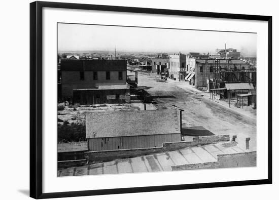 Early View of Las Vegas, Nevada-null-Framed Photographic Print