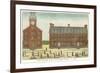 Early View, Yale University, New Haven, Connecticut-null-Framed Premium Giclee Print