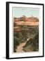 Early Views of Grand Canyon-null-Framed Art Print