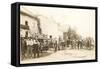 Early Volunteer Fire Department-null-Framed Stretched Canvas