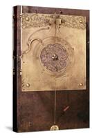 Early Weight-Driven Pendulum Clock, Detail of Chime Control Mechanism, Built by Johannes Van Ceulen-Christian Huygens-Stretched Canvas