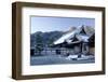 Early winter morning in Tenryu-ji Temple, UNESCO World Heritage Site, Kyoto, Japan, Asia-Damien Douxchamps-Framed Photographic Print