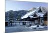 Early winter morning in Tenryu-ji Temple, UNESCO World Heritage Site, Kyoto, Japan, Asia-Damien Douxchamps-Mounted Photographic Print