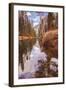 Early Winter Reflections on Merced River, Yosemite California-Vincent James-Framed Photographic Print