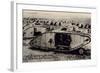 Early World War I Tanks-null-Framed Art Print