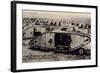 Early World War I Tanks-null-Framed Art Print