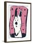 Earnest Rabbit-Carla Martell-Framed Giclee Print