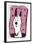 Earnest Rabbit-Carla Martell-Framed Giclee Print